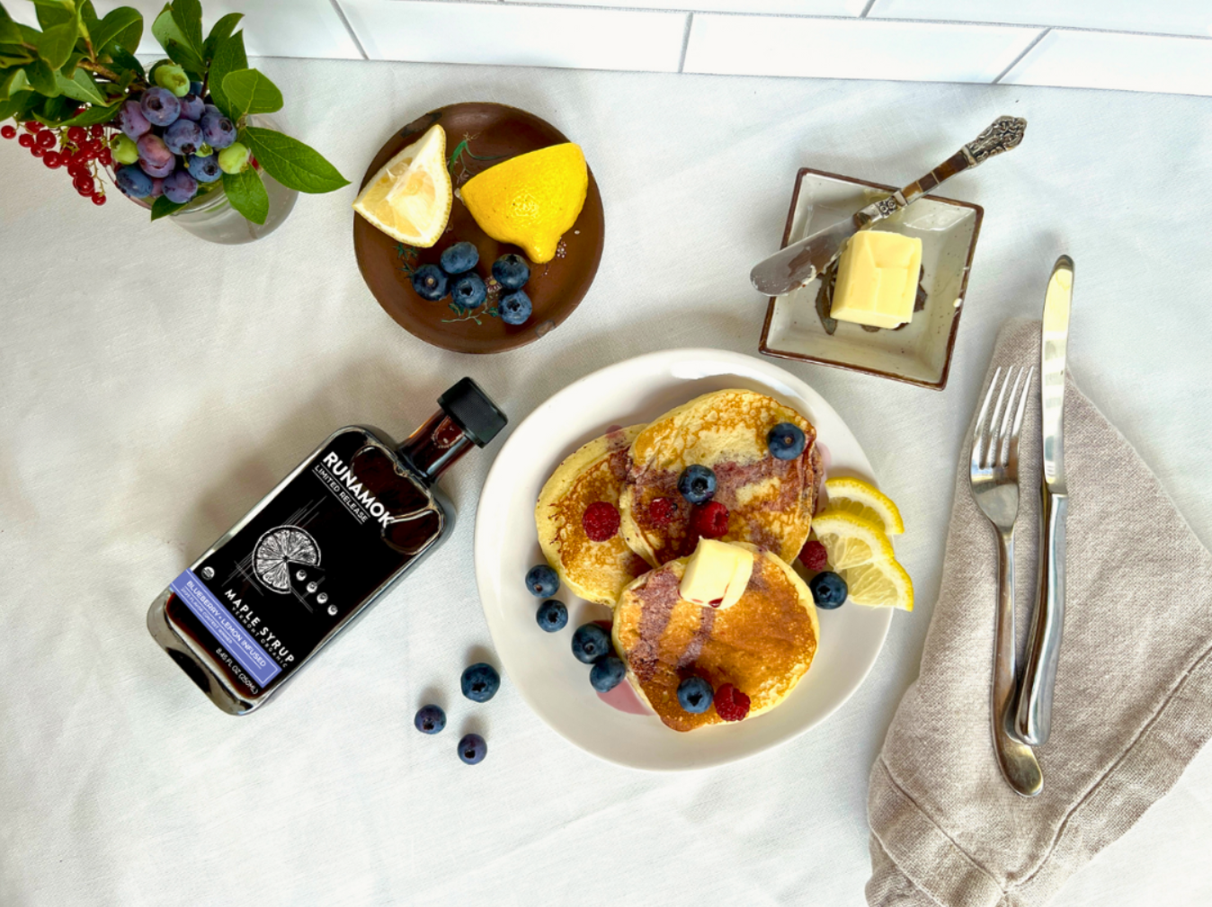 Lemon Ricotta Pancakes
