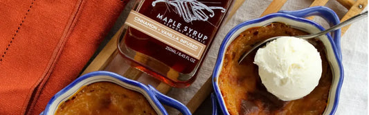 10 Ways to Use Our Cinnamon + Vanilla Infused Maple Syrup