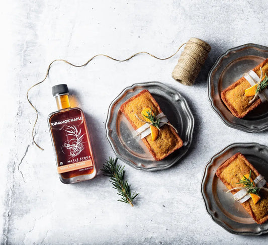Runamok Maple - Recipe Citrus-Ginger Apricot Cake