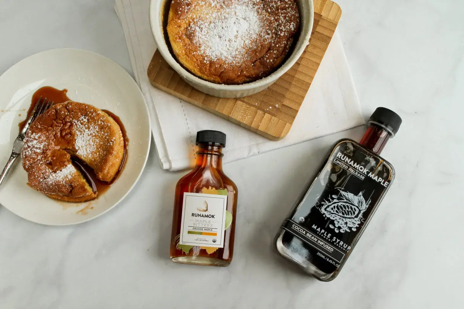 Runamok Maple - Recipe Grand Marnier Souffle with Cocoa Infused Maple