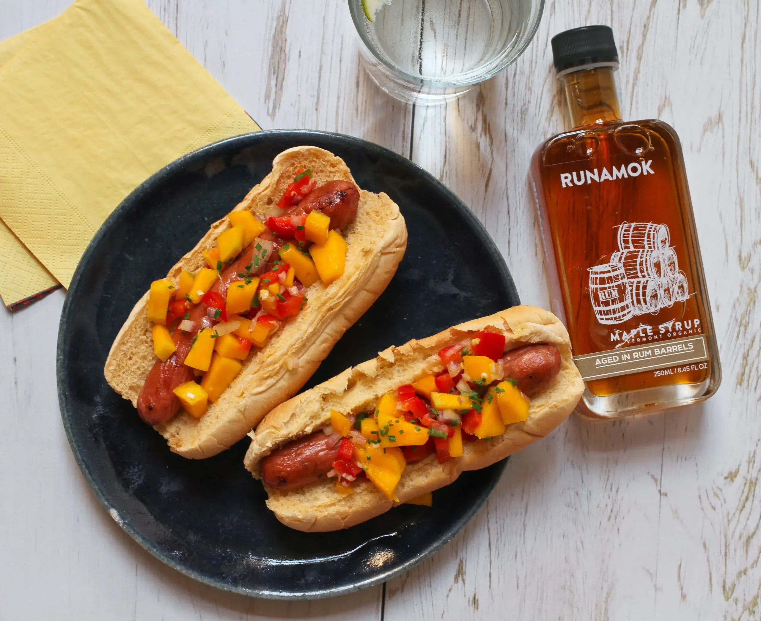 Runamok Maple - Recipe Mango Relish with Rum Barrel-Aged Maple