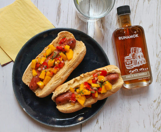 Runamok Maple - Recipe Mango Relish with Rum Barrel-Aged Maple