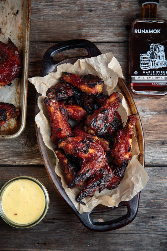 Runamok Maple - Recipe Maple Barbecue Wings