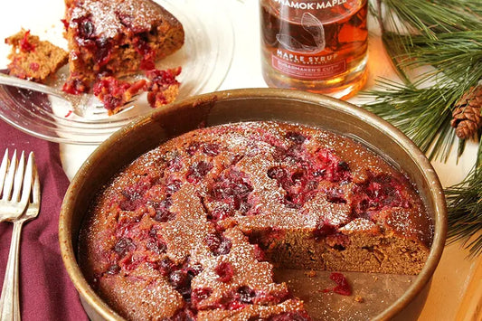 Runamok Maple - Recipe Maple Cranberry Gingerbread