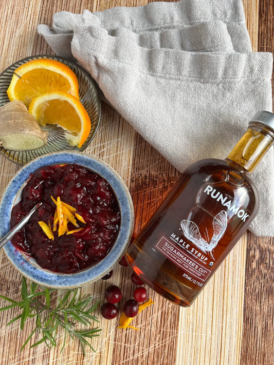 Runamok Maple - Recipe Maple Cranberry Sauce
