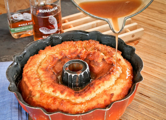 Runamok Maple - Recipe Maple Rum Cake