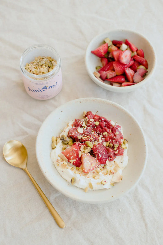 Runamok Maple - Recipe Roasted Strawberry and Rhubarb Compote