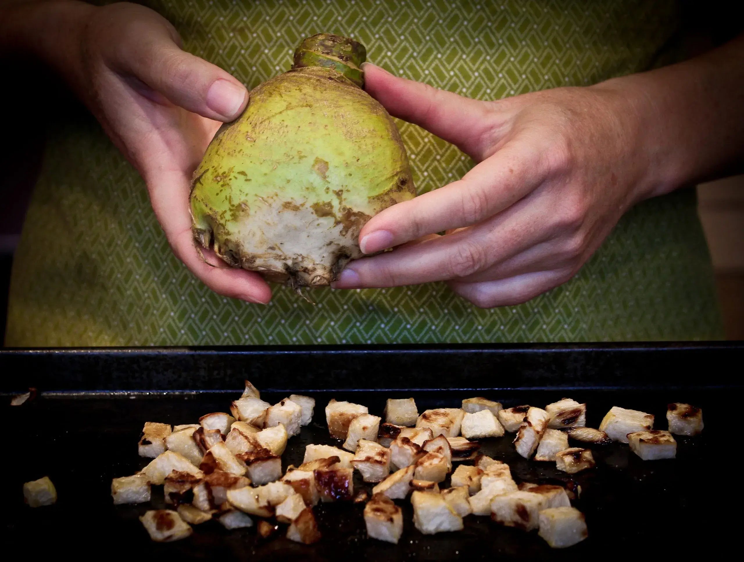 Runamok Maple - Recipe Roasted Turnips with Maple Cardamom