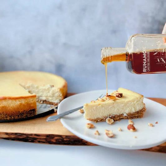 Runamok Maple - Recipe Salted Caramel Hazelnut Cheesecake