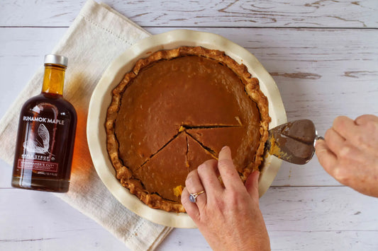 Runamok Maple - Recipe Straightforward Maple Pumpkin Pie
