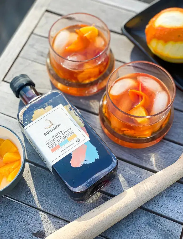 Summer Peach Old Fashioned