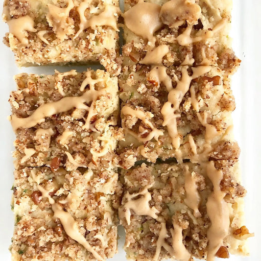 Runamok Maple - Recipe Vegan Cinnamon Zucchini Coffee Cake