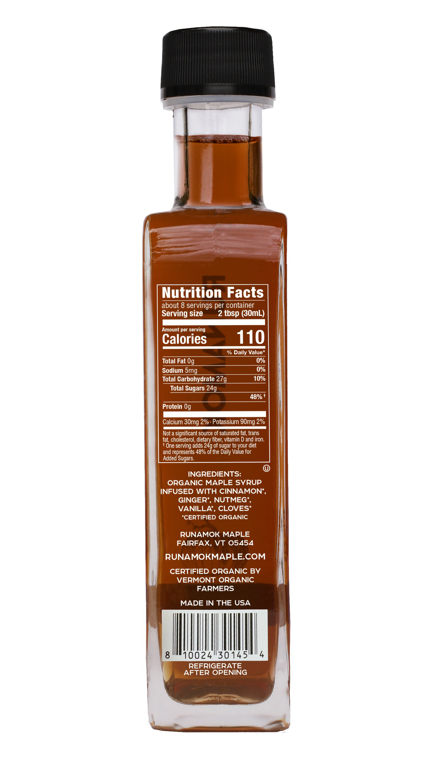 Pumpkin Spice Infused Maple Syrup