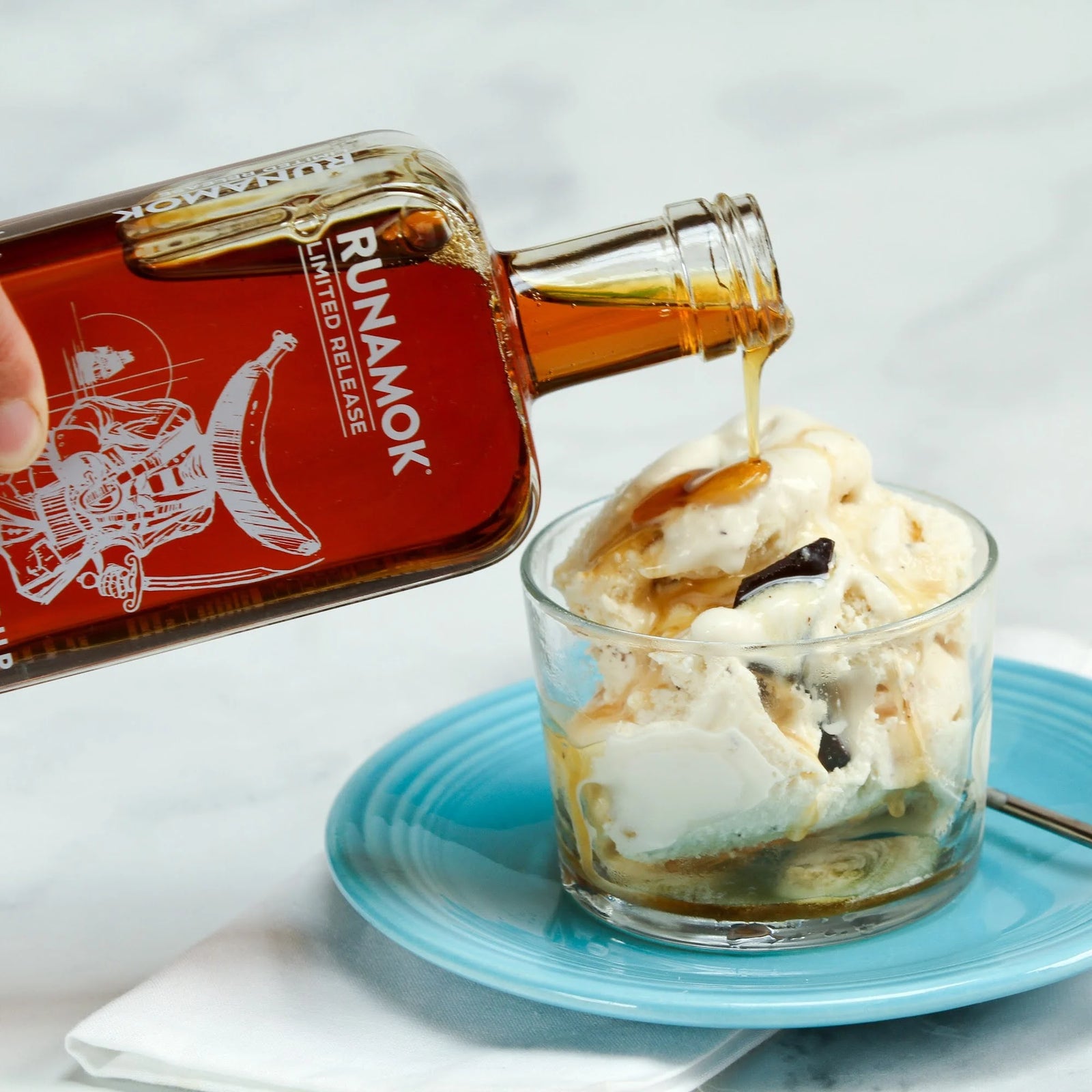 Banana Rum Infused Maple Syrup