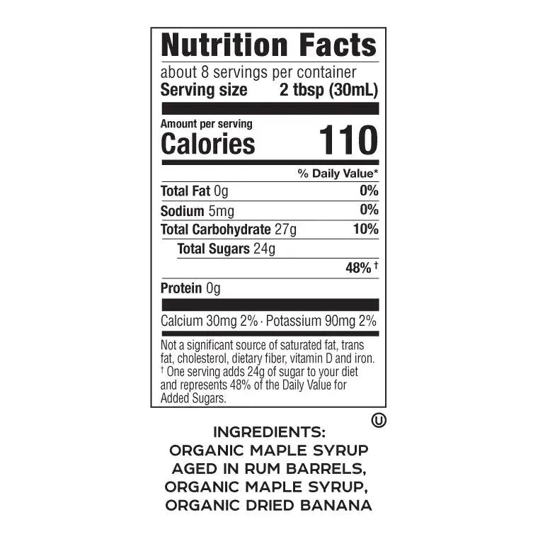 Runamok Maple Syrup - Banana Rum Infused Maple Syrup- 4