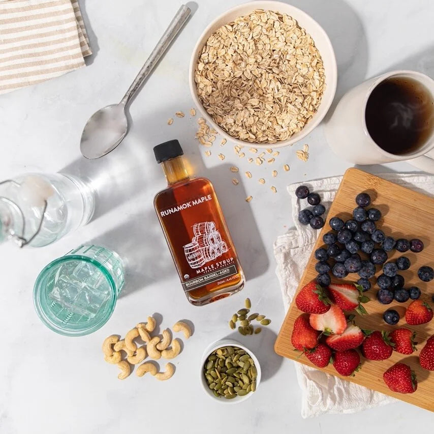 Bourbon Barrel-Aged Maple Syrup