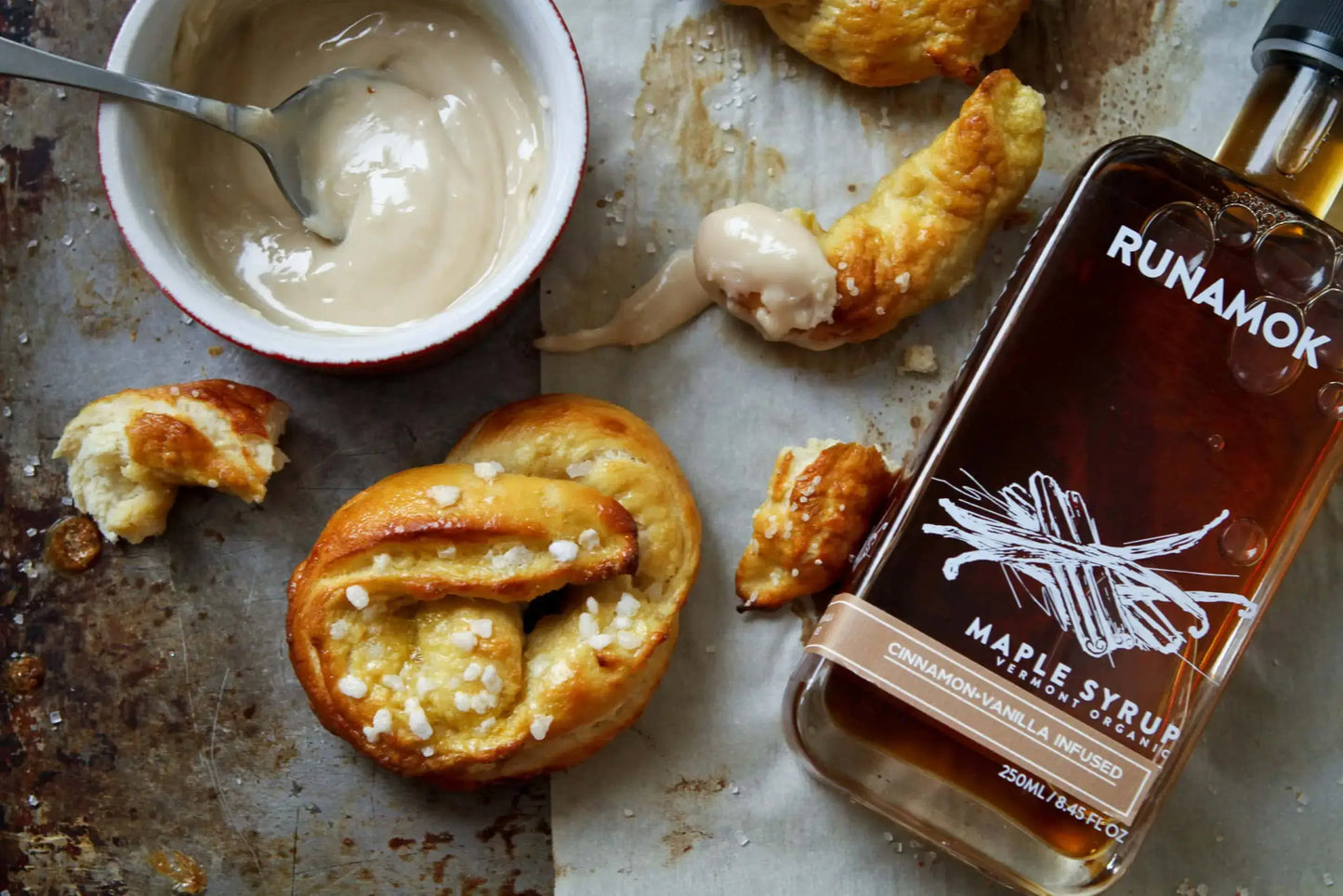 Runamok Maple Syrup - Cinnamon + Vanilla Infused Maple Syrup - 6