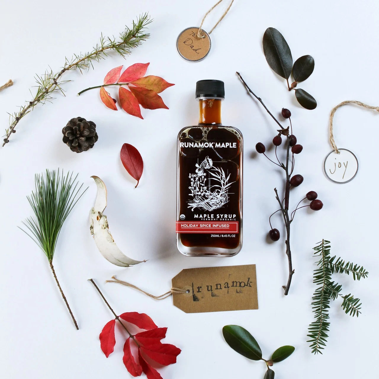 Holiday Spice Infused Maple Syrup