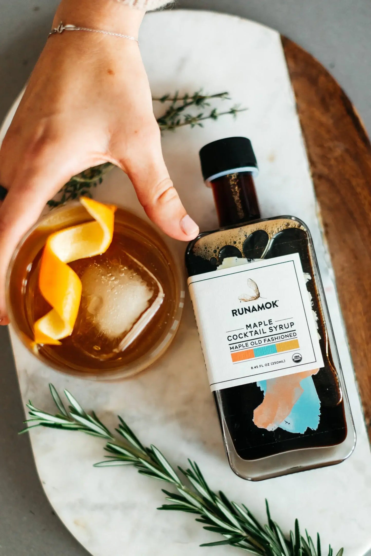 Runamok Maple Syrup - +Maple Old Fashioned Cocktail Mixer - 2