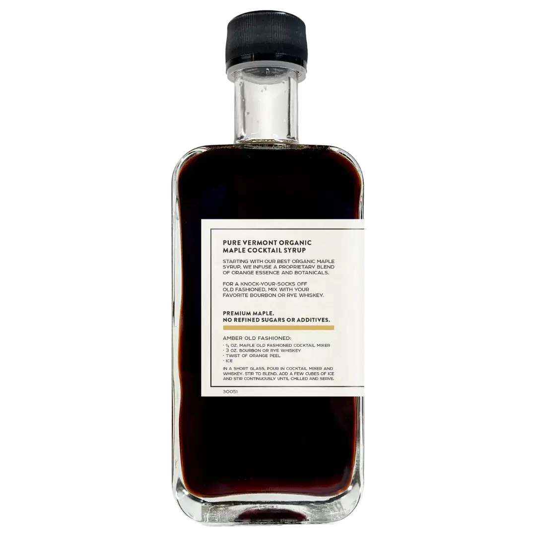 Runamok Maple Syrup - +Maple Old Fashioned Cocktail Mixer - 8