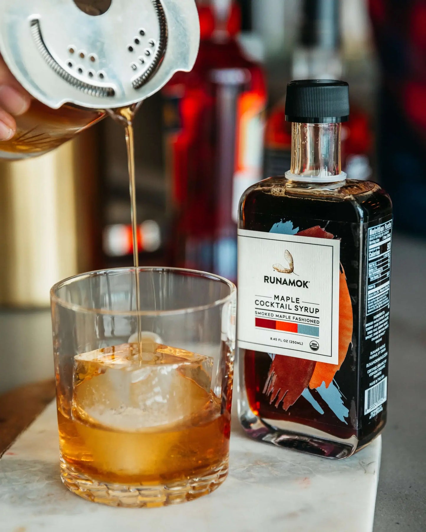 Runamok Maple Syrup - Old Fashioned Collection: Maple Cocktail Mixers Gift Box - 2