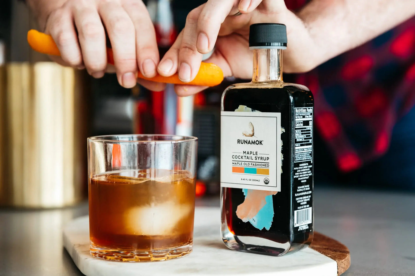 Runamok Maple Syrup - Old Fashioned Collection: Maple Cocktail Mixers Gift Box - 4