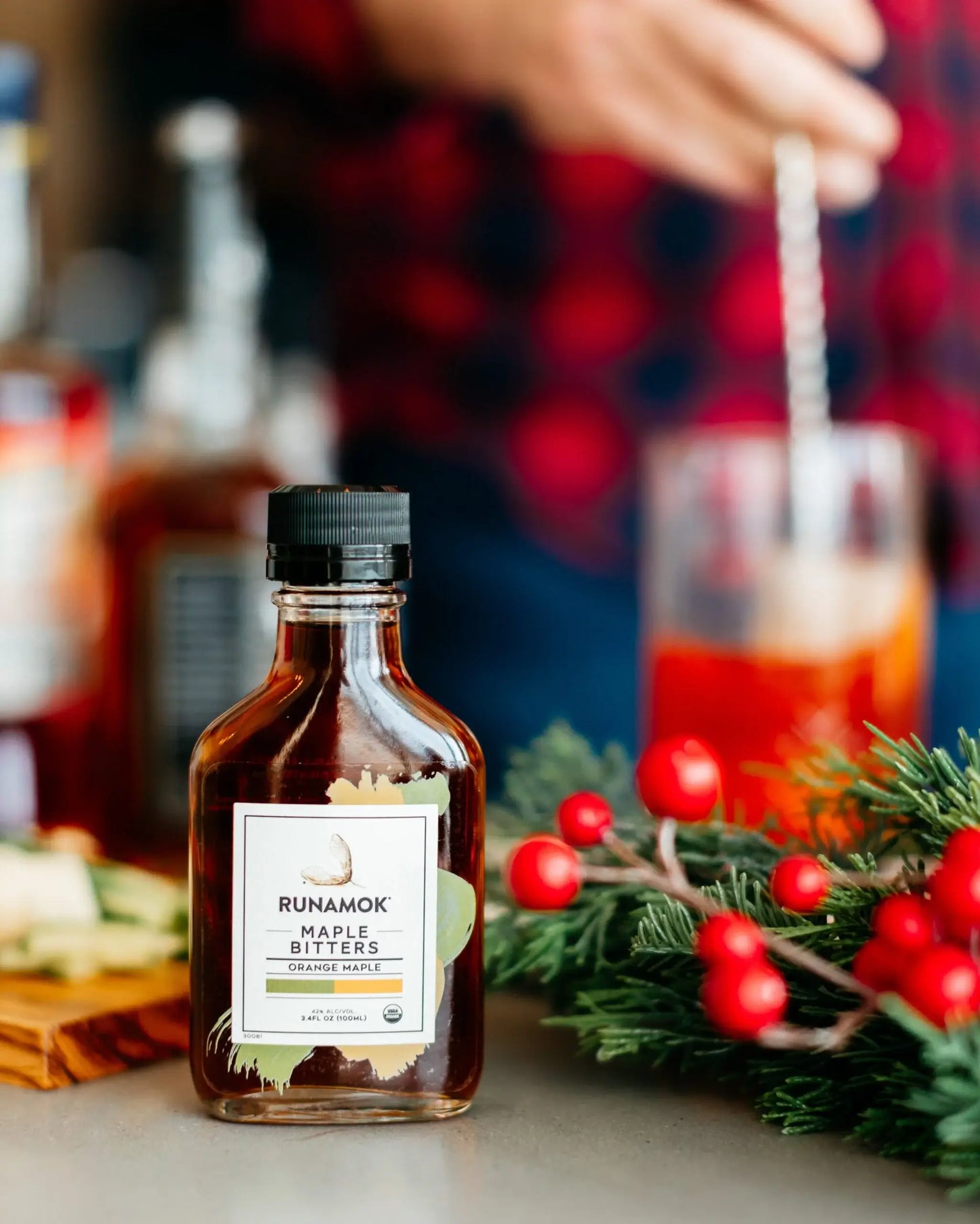 Runamok Maple Syrup - Old Fashioned Collection: Maple Cocktail Mixers Gift Box - 5