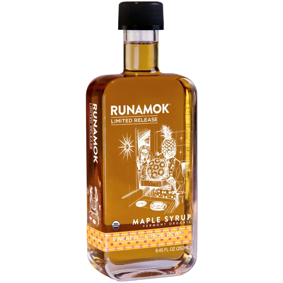 Runamok Maple Syrup - Pineapple Upside Down Infused Maple Syrup- 1
