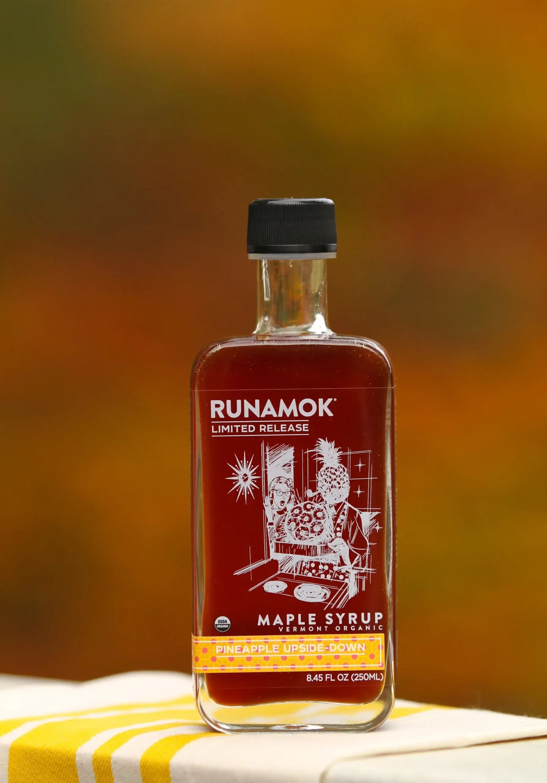 Runamok Maple Syrup - Pineapple Upside Down Infused Maple Syrup- 4