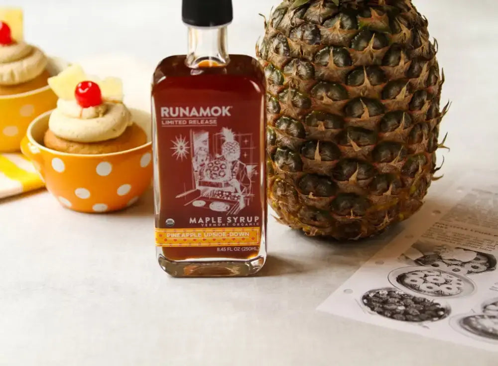 Runamok Maple Syrup - Pineapple Upside Down Infused Maple Syrup- 5