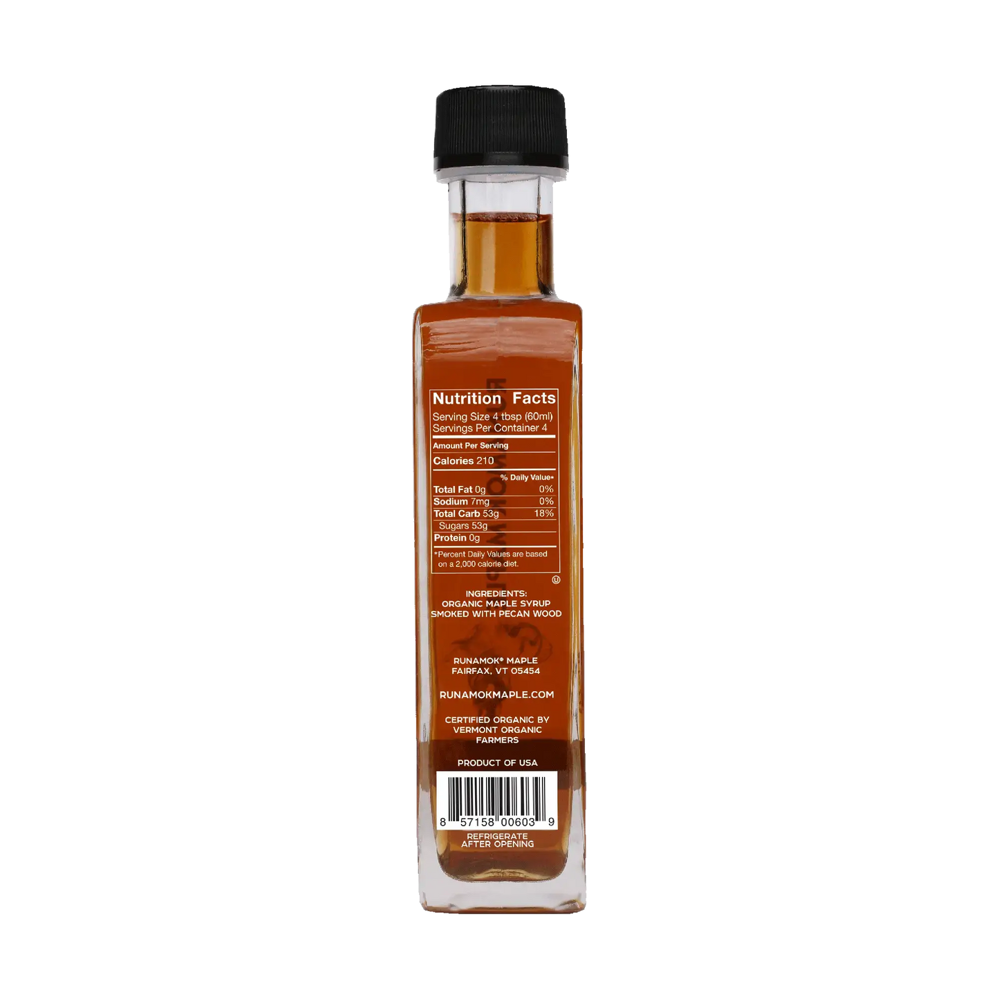 Runamok Maple Syrup - Smoked Maple Syrup - 8