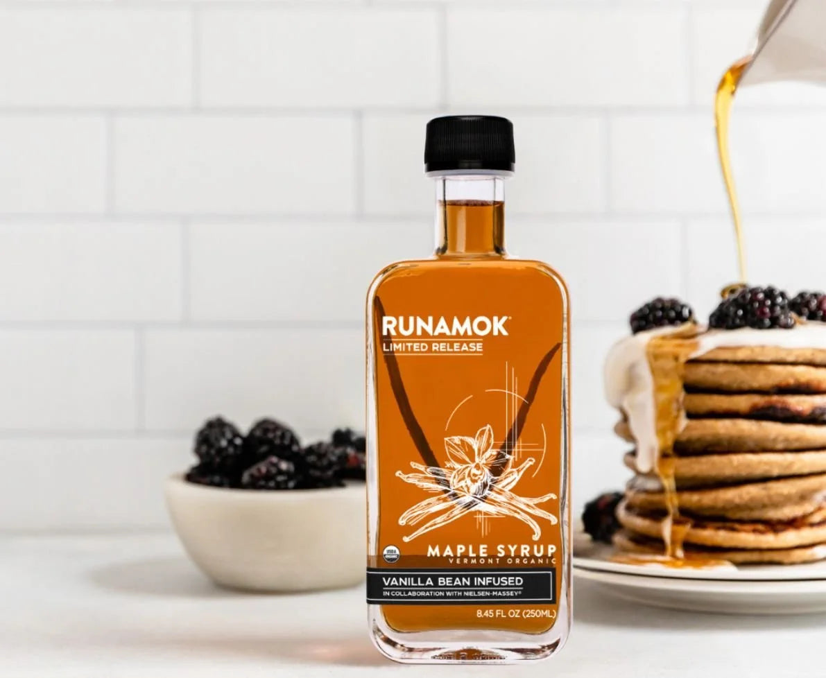 +Vanilla Bean Infused Maple Syrup