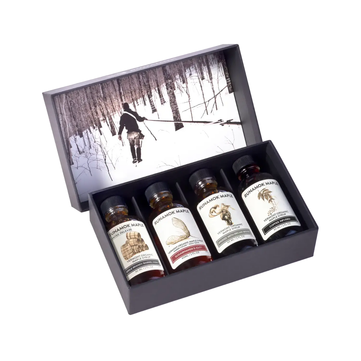 Runamok Maple Syrup - Vermonter's Collection: Small Maple Syrup Gift Box - 1