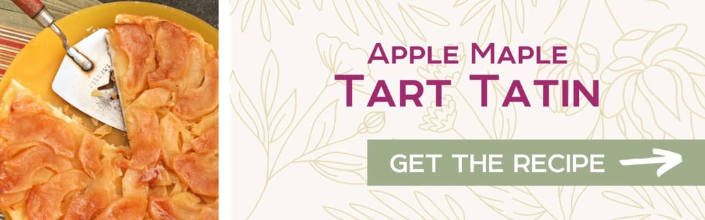 Apple Maple Tart Tatin