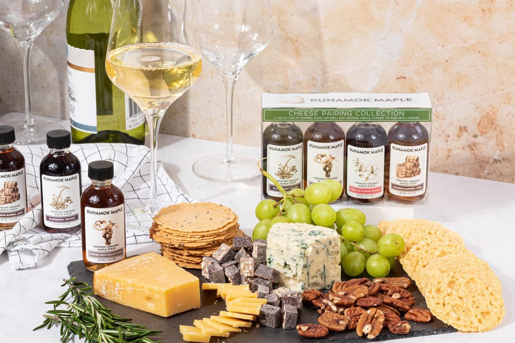 Cheese Pairing Collection and Cheese Board