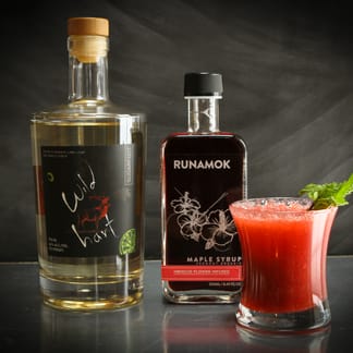 Hibiscus Maple Cocktail by Runamok Maple