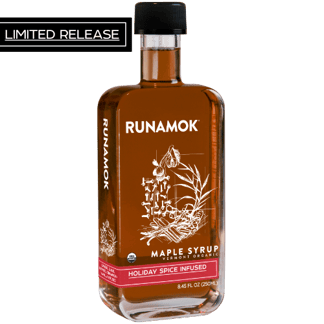 Holiday Spice Maple Syrup by Runamok