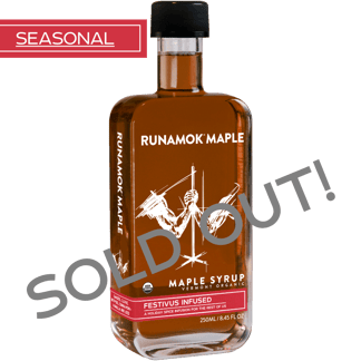 Festivus Infused Maple Syrup by Runamok Maple