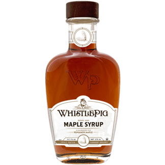 WhistlePig Rye Whiskey Barrel aged Maple Syrup by Runamok