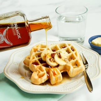 Banana Rum Infused Maple Syrup