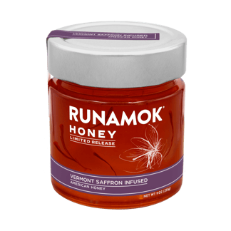 Vermont Saffron Infused Honey by Runamok