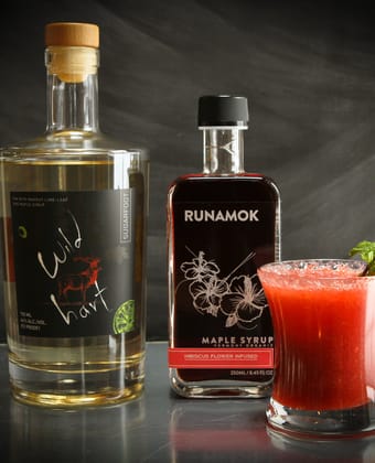 Hibiscus Maple Cocktail by Runamok Maple