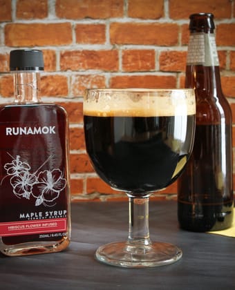 Maple beer cocktails by Runamok Maple