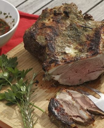 Leg of Lamb and Maple Syrup by Runamok Maple