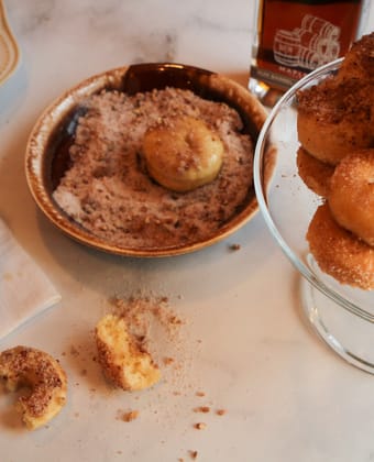 Doffins - doughnut muffin recipe by Runamok Maple