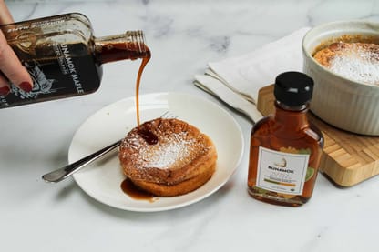 Cocoa Infused Maple Syrup by Runamok