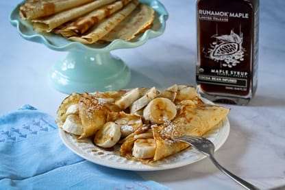 Cocoa Infused Maple Syrup by Runamok2