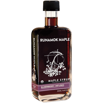 Elderberry Infused Maple Syrup by Runamok Maple
