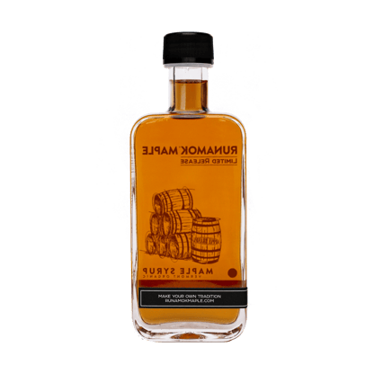 Apple Brandy Barrel-aged Maple Syrup by Runamok Maple