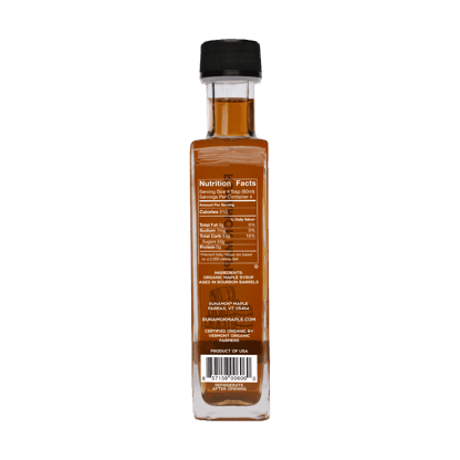 Custom maple syrup gift box by Runamok Maple